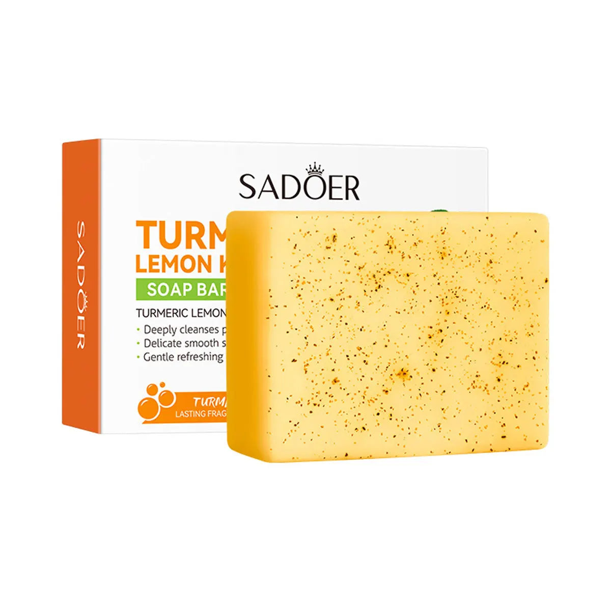 Soap - Turmeric Kojic Acid Lemon Essential Oil Soap 100g