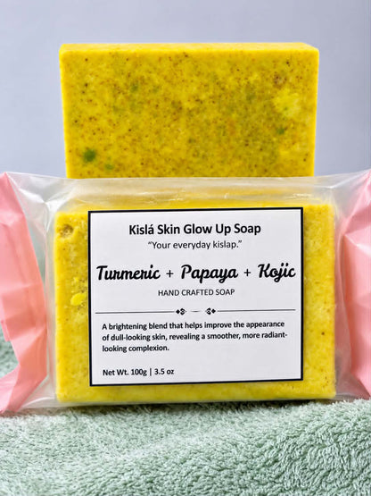 Soap - Turmeric Papaya Kojic Soap  Kisla Skin 100g
